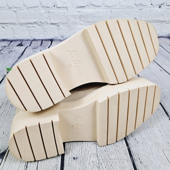 SAM EDELMAN | Lulia suede pull-on platform chunky lug sole chelsea boots - Picture 8 of 12